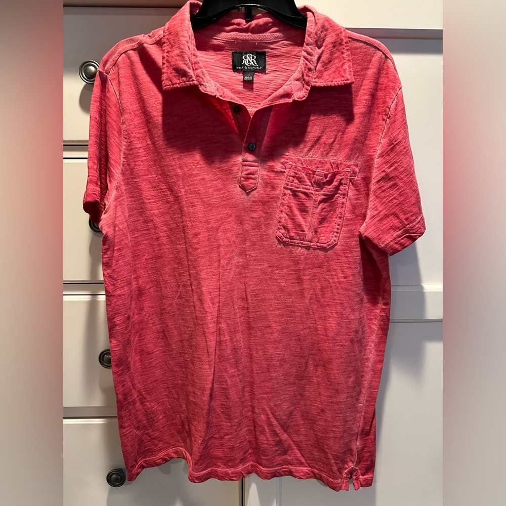 Rock and Republic Polo (Red)
